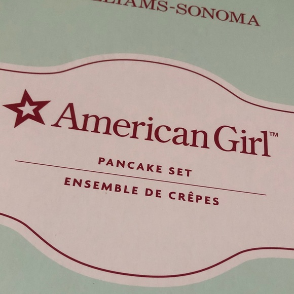 American Girl by Williams-Sonoma Pancake Set New in Box - Picture 2 of 6